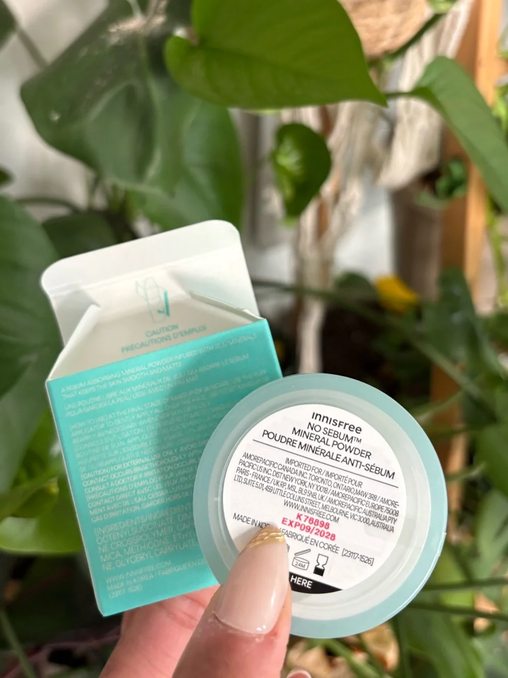Innisfree No-Sebum™ Mineral Powder - Loose & Pressed Powder